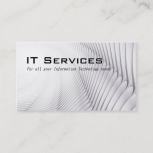 Information Technology Services Business Card