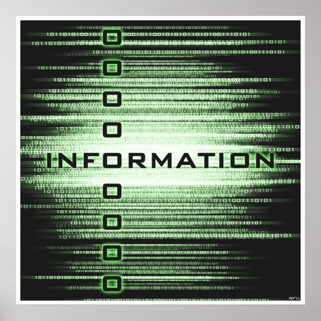 Information Text Design Poster (Front)