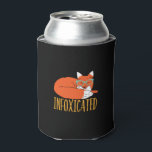 Infoxicated Funny Fox Pun Party Drunk and Wasted Can Cooler<br><div class="desc">Cute and funny fox pun merchandise for those who love drinking, partying, tend to get drunk and wasted. This Infoxicated design will let everybody know that you're intoxicated and won't be able to drive home. This graphic merchandise is a perfect holiday and birthday gift for boyfriend, girlfriend, brother, sister who...</div>