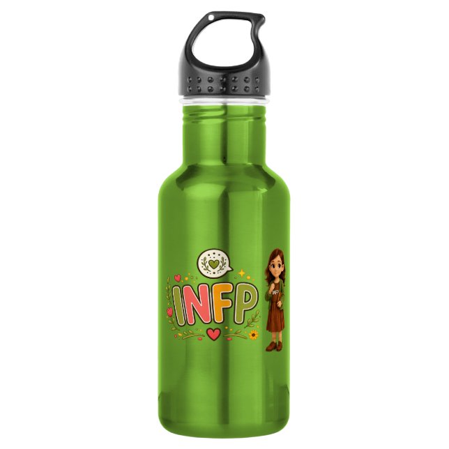 INFP — The Creative Dreamer 532 Ml Water Bottle (Front)