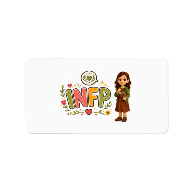 INFP — The Creative Dreamer Label (Front)