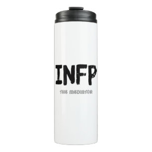 INFP - The Mediator (Black) Thermal Tumbler