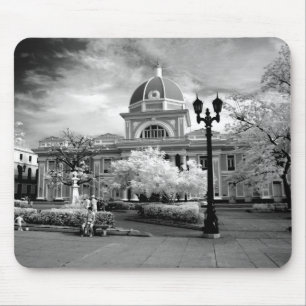 Infra Red ofParliament in Cienfuegos Cuba called Mouse Mat