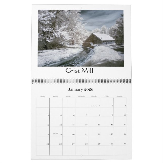 Infrared - 2013 calendar (Jan 2026)