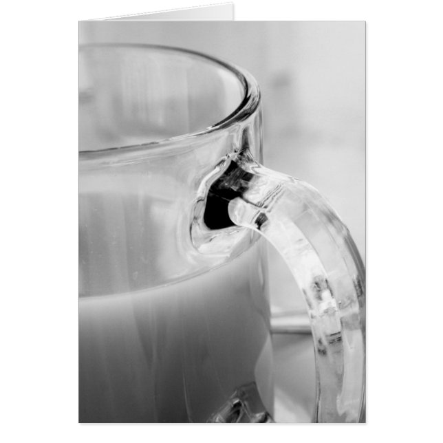 Infrared, Black & White,cup, glass, coffee, (Front)