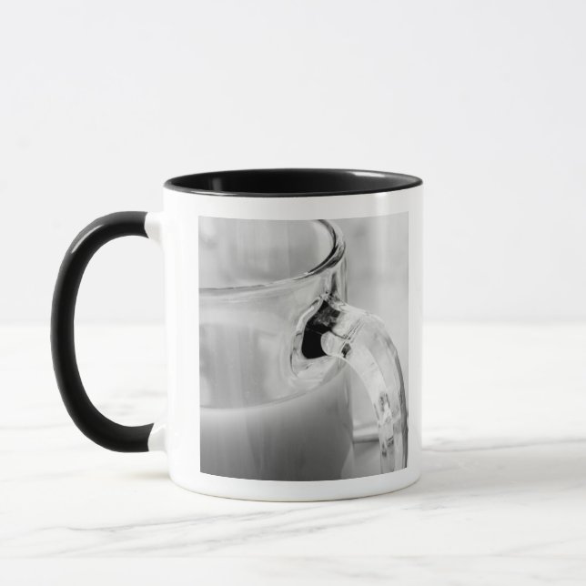 Infrared, Black & White,cup, glass, coffee, Mug (Left)