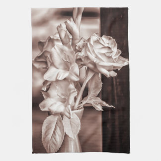 Infrared Bouquet Tea Towel