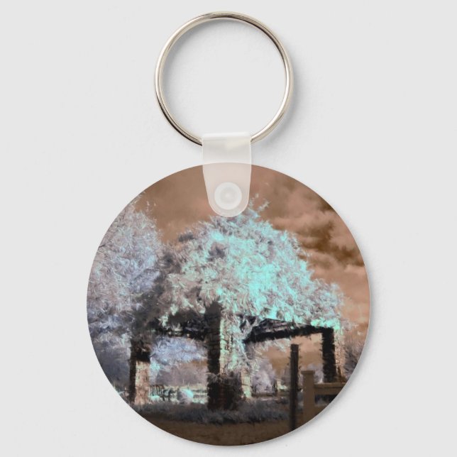 Infrared Gazebo Key Ring (Front)