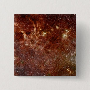 Infrared image 15 cm square badge