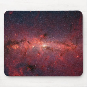 Infrared Image of the Milky Way Galaxy Mouse Mat