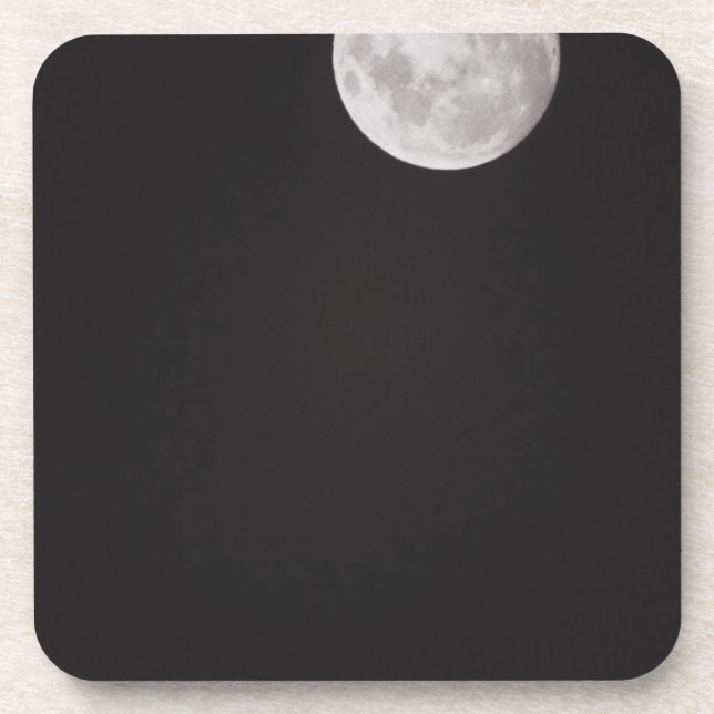 Infrared moon. coaster (Front)