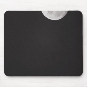 Infrared moon. mouse mat