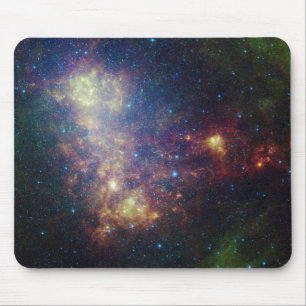 Infrared portrait revealing the stars and dust mouse mat