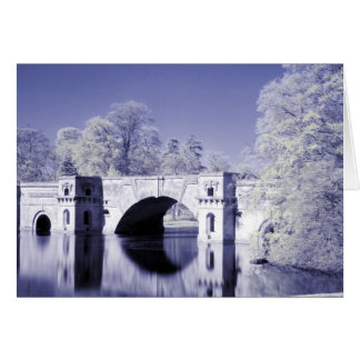 Infrared, The Grand Bridge, Blenheim Palace, Card