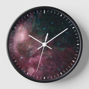 Infrared View Showing The Birth And Death Of Stars Clock