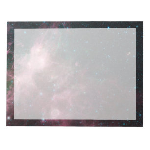 Infrared View Showing The Birth And Death Of Stars Notepad