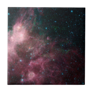 Infrared View Showing The Birth And Death Of Stars Tile