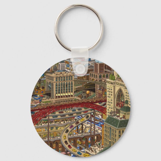 INFRASTRUCTURE KEY RING (Front)