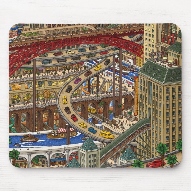 INFRASTRUCTURE MOUSE MAT (Front)