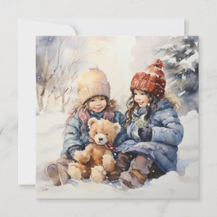 Infusing Christmas with Heartfelt Love Holiday Card