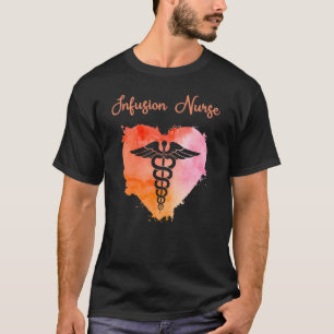 Infusion Nurse Nurses Nursing Graduation Caduceus T-Shirt