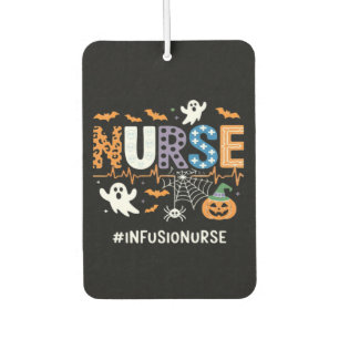 Infusion Nurse Nursing Stethoscope Halloween Essen Car Air Freshener