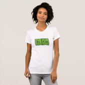 Inga periodic table name shirt (Front Full)