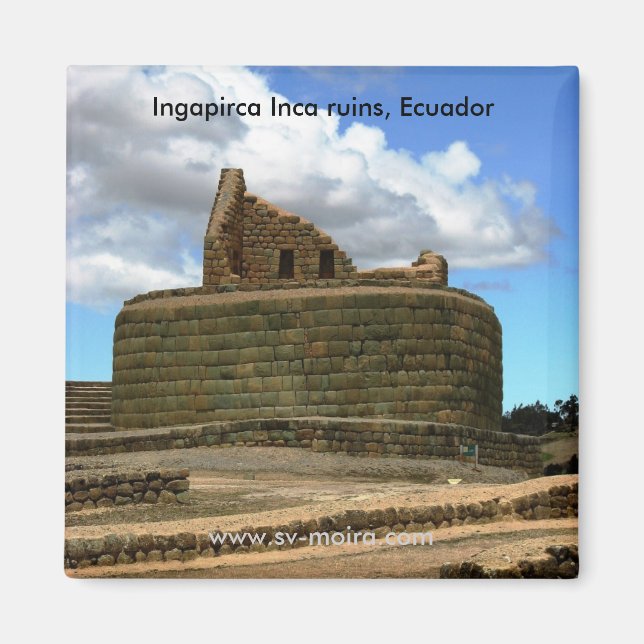 Ingapirca Inca ruins, Ecuador Magnet (Front)