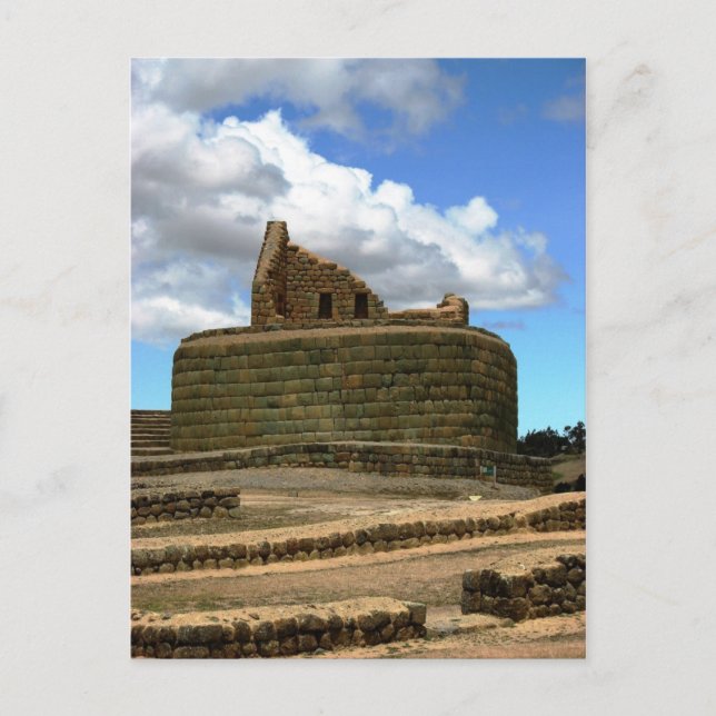 Ingapirca Inca ruins, Ecuador Postcard (Front)
