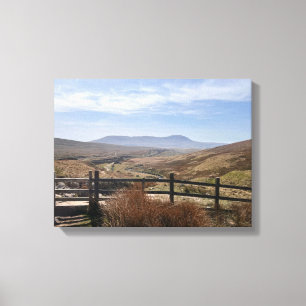 Ingleborough Yorkshire Canvas Print