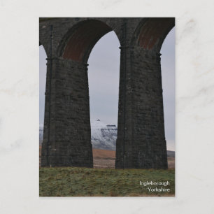 Ingleborough Yorkshire Postcard