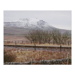 Ingleborough Yorkshire Poster