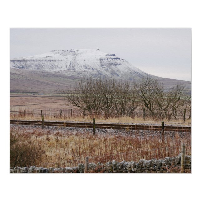 Ingleborough Yorkshire Poster (Front)