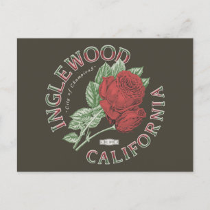 INGLEWOOD LOS ANGELES CALIFORNIA VINTAGE  POSTCARD