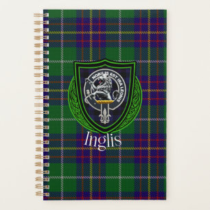 Inglis Scottish Clan Tartan & Crest Planner
