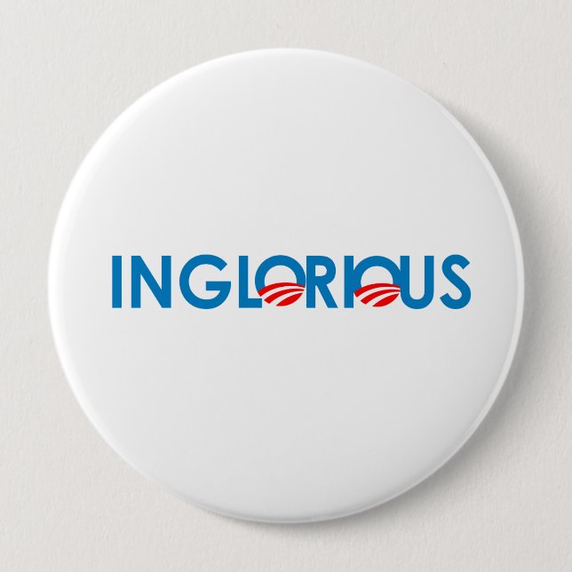 INGLORIOUS 10 CM ROUND BADGE (Front)