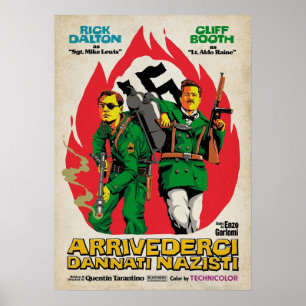 Inglorious Bastards 2 Once Upon a Time in Hollywoo Poster