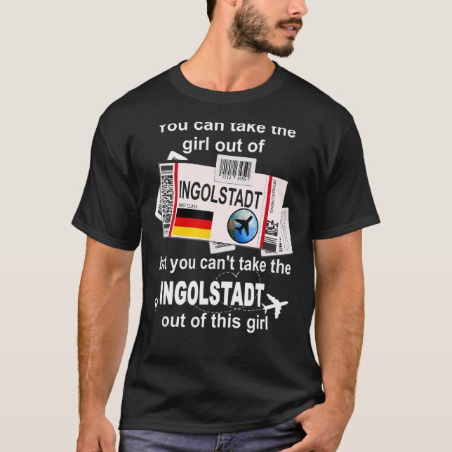 Ingolstadt Boarding Pass - Ingolstadt Girl - Ingol T-Shirt (Front)