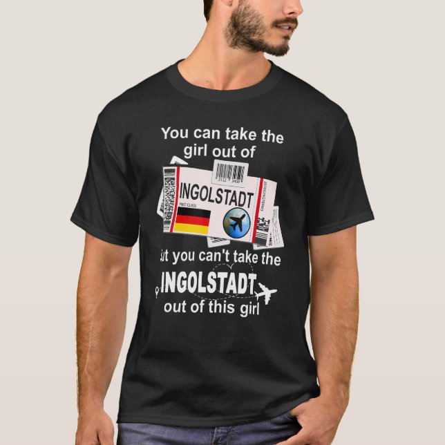 Ingolstadt Boarding Pass - Ingolstadt Girl - Ingol T-Shirt (Front)