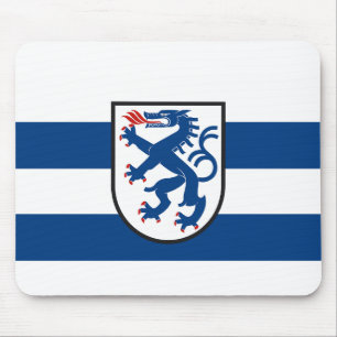 Ingolstadt city flag germany symbol emblem dragon mouse mat