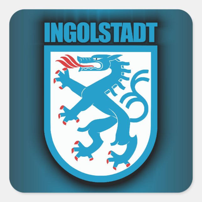 Ingolstadt Square Sticker (Front)