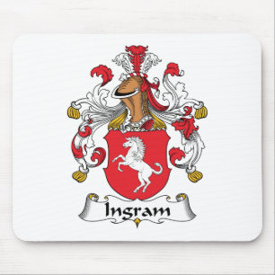 Ingram Family Crest Mouse Mat
