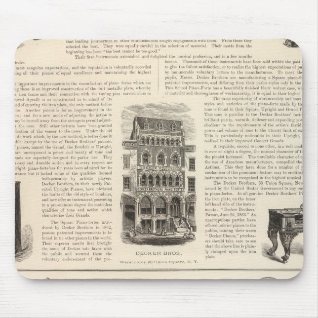 Ingrapham and Gamewell Company Mouse Mat (Front)