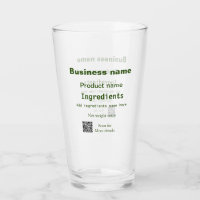 Ingredients add product name weight scan Q R detai