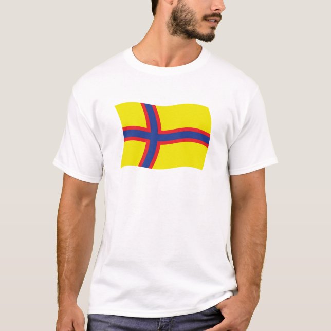 Ingrian Finns Flag Shirt (Front)