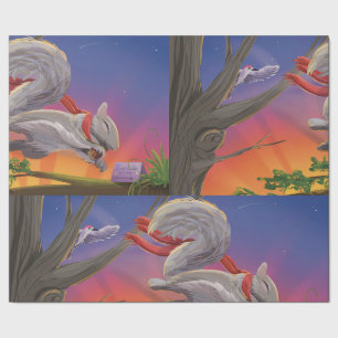 Ingrid and Wally wrapping paper