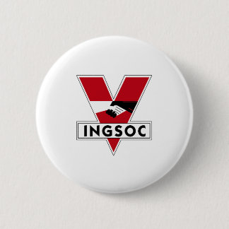 INGSOC Logo 6 Cm Round Badge