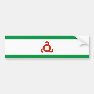 Ingushetia Flag Bumper Sticker