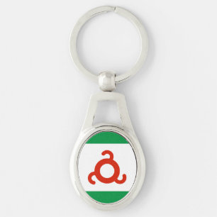 Ingushetia Flag Key Ring