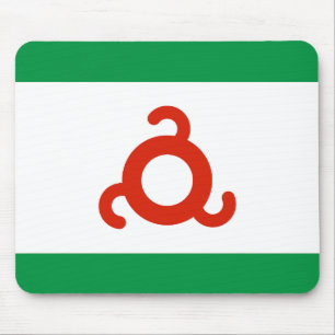 Ingushetia Flag Mouse Mat